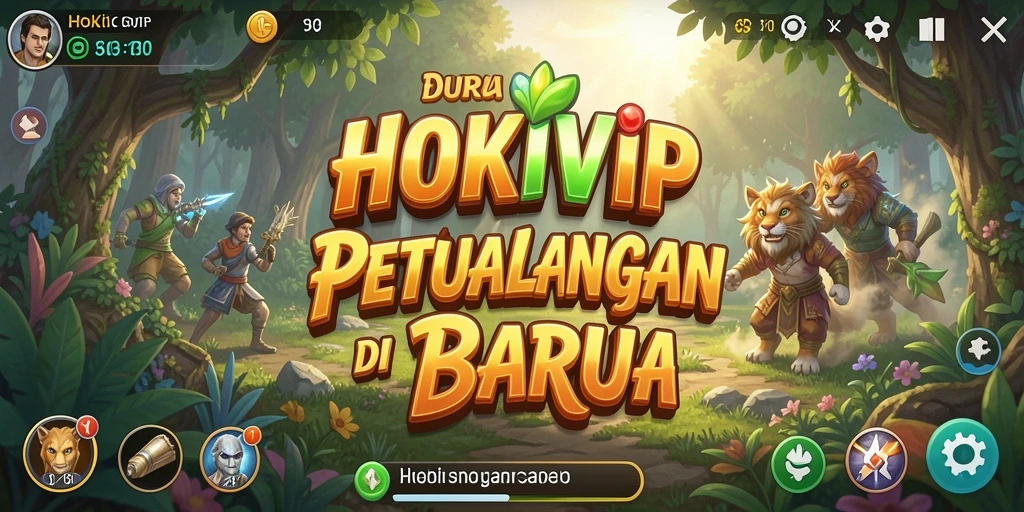 Tampilan gameplay HOKIVIP yang penuh petualangan dan tantangan.