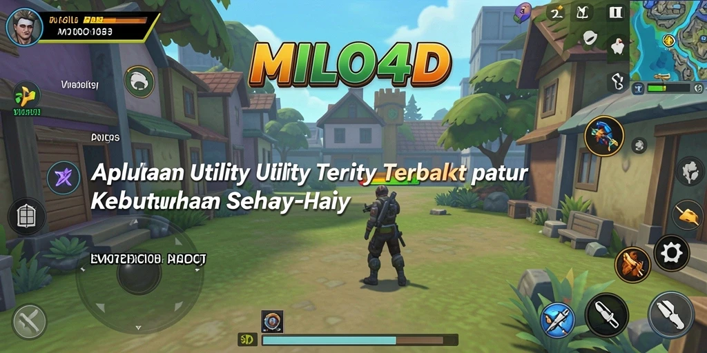 Tampilan antarmuka MILO4D yang intuitif dan fungsional.