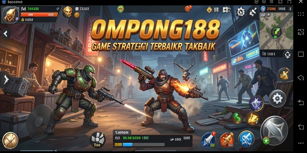 Tangkapan layar gameplay OMPONG188 yang menunjukkan strategi mendebarkan.