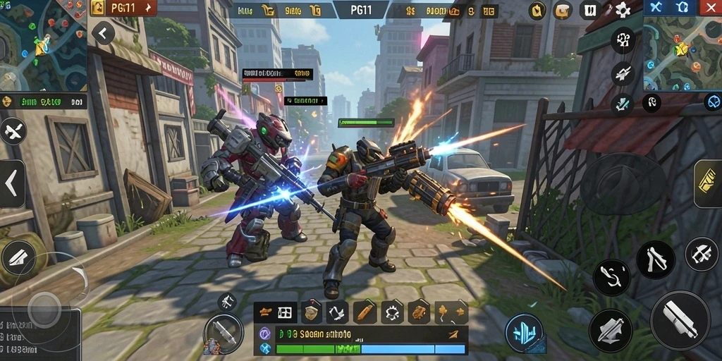 Tampilan gameplay menakjubkan dari PG11 dalam genre SLG.
