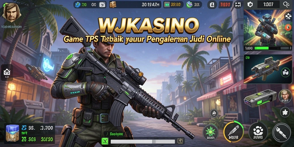 Screenshot gameplay WJKASINO menampilkan suasana kasino yang hidup dan interaktif.